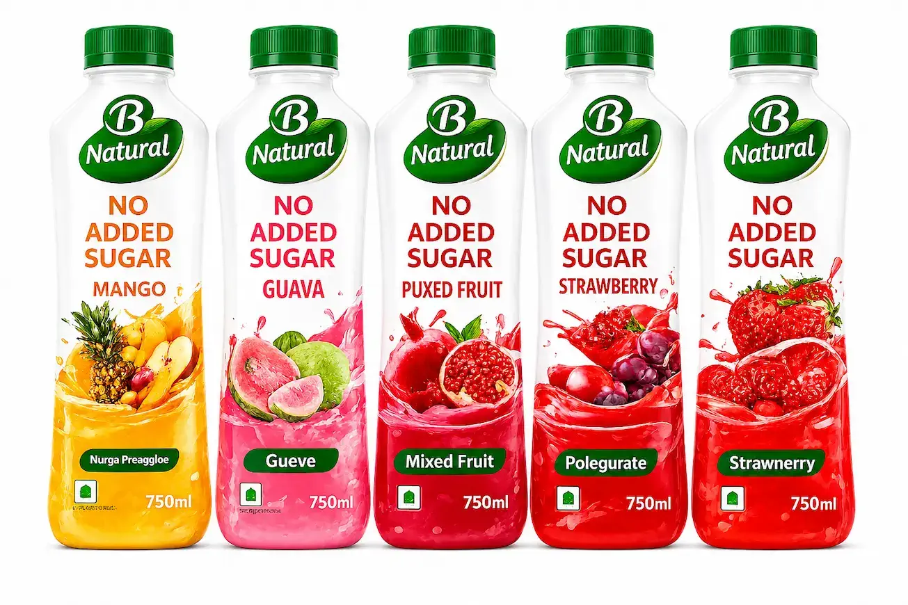 B NATURAL JUICE 750ML